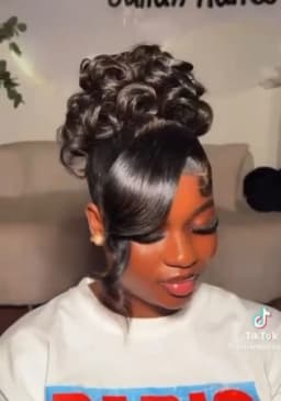 Frontal with bun